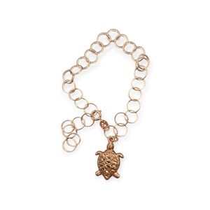 Turtle Charm Bracelet